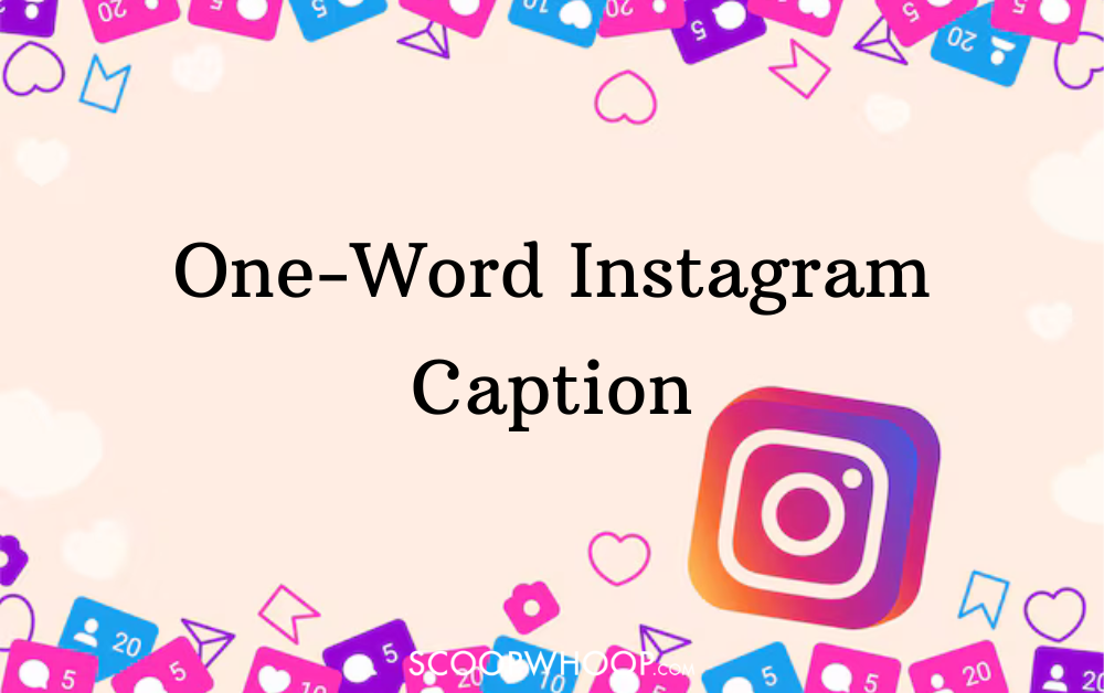 one word instagram caption