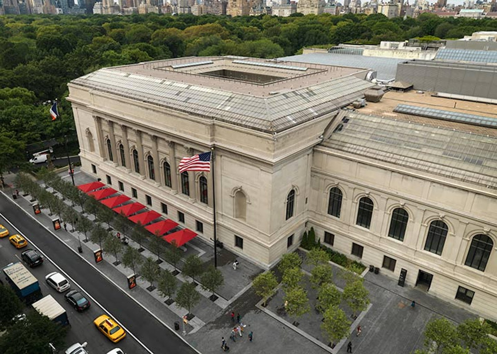 The Met Fifth Avenue Overhead Shot