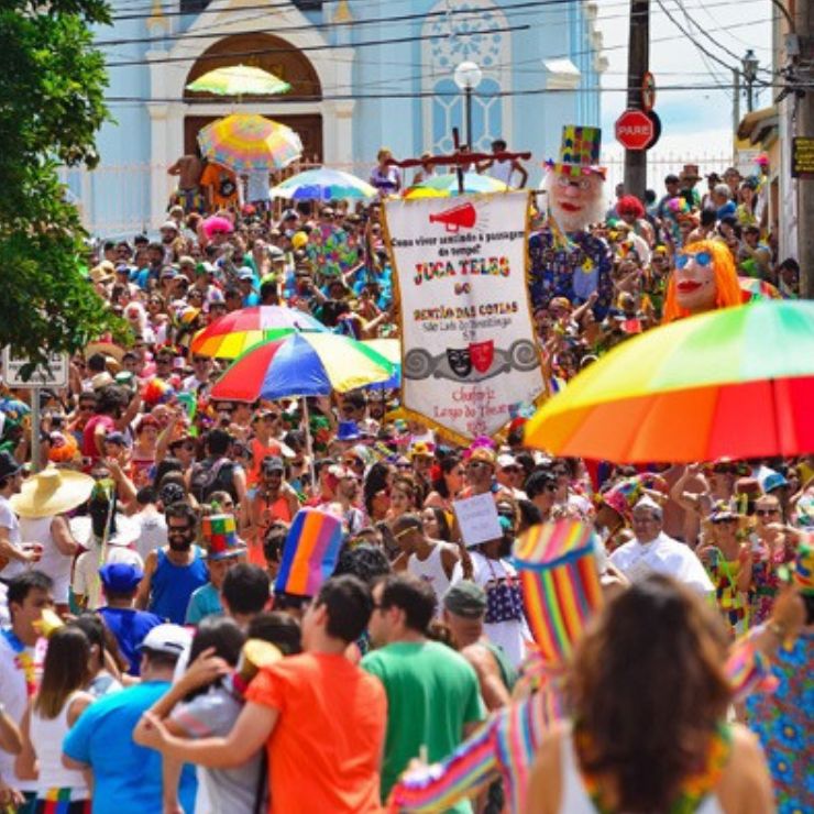 Foto do bloco Juca Teles em São Luiz do Paraitinga