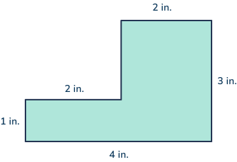 Finding the area of irregular shapes 