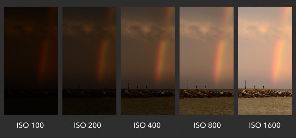 تصویر ISO دوربین