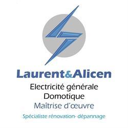 logo Laurent & Alicen, installateurs de borne à Tours