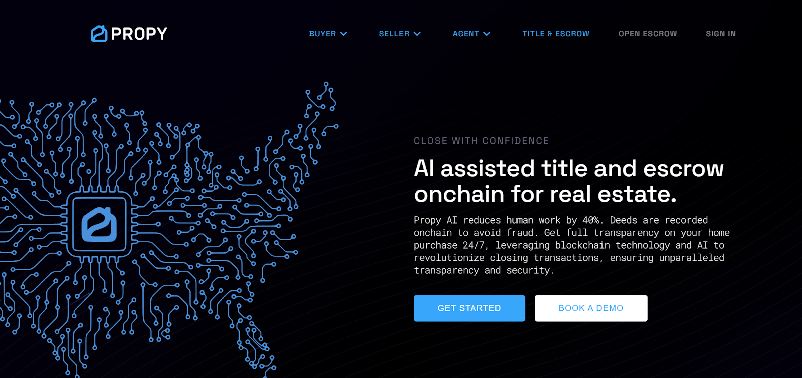 Propy - real estate tokenization platform development