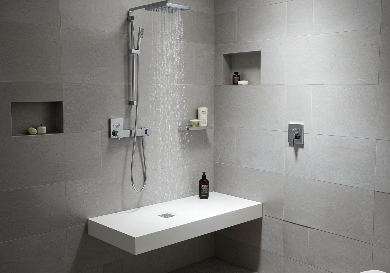 Floating Shower Bench
