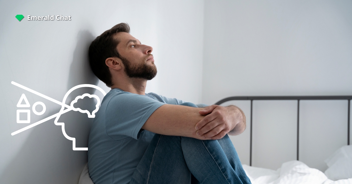 A man who is thinking