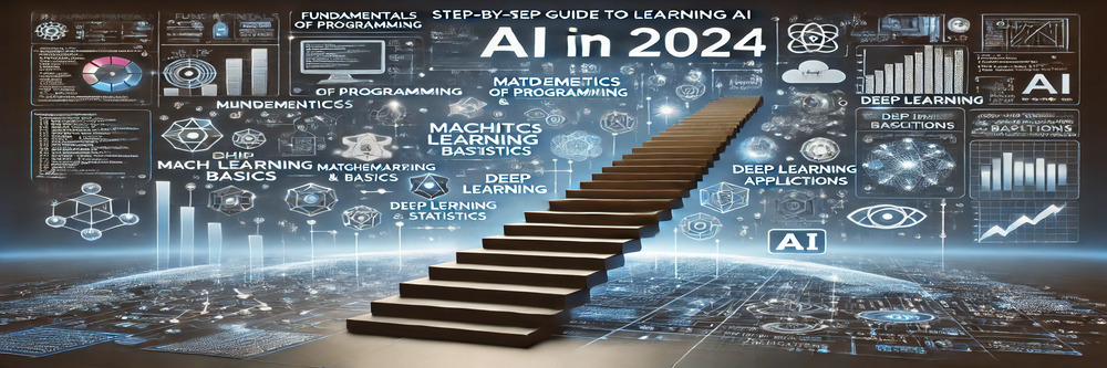 Step-by-Step Guide to Learning AI in 2024