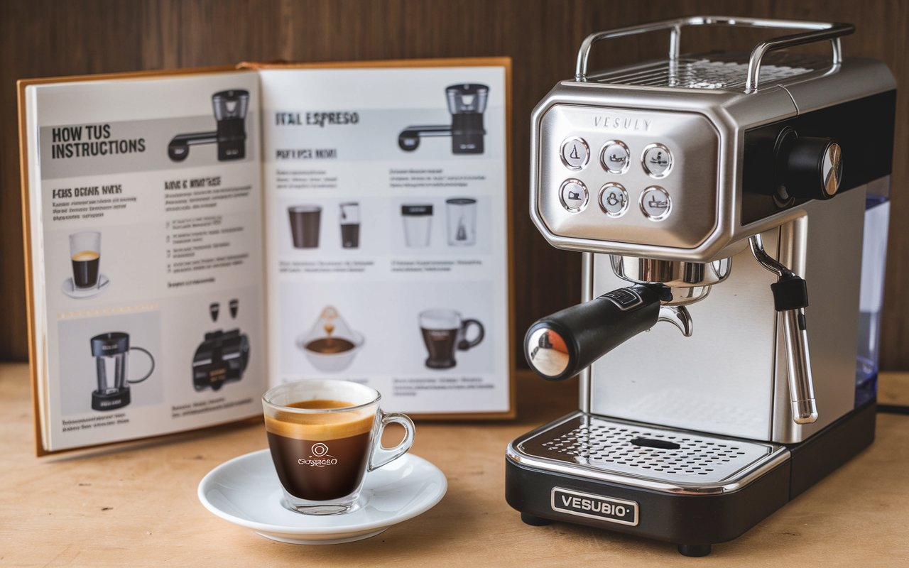 Vesubio Italy Espresso Coffee Machine Manual