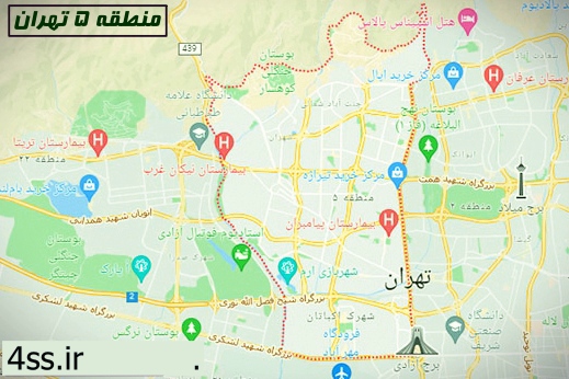 نمایندگی پکیج بوتان منطقه 5 تهران