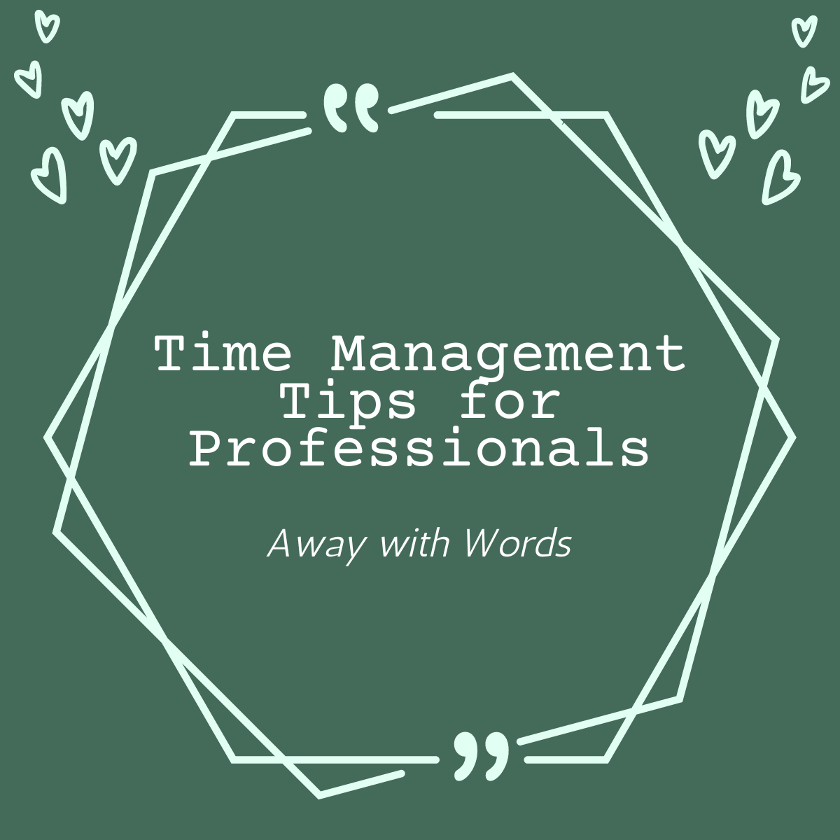 time management tips for professionals