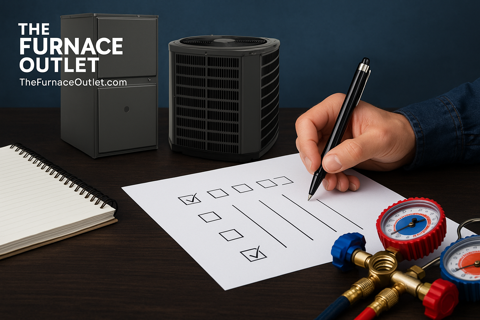 Checklist comparing HVAC training programs for A2L refrigerants with a focus on accreditation, format, and support.