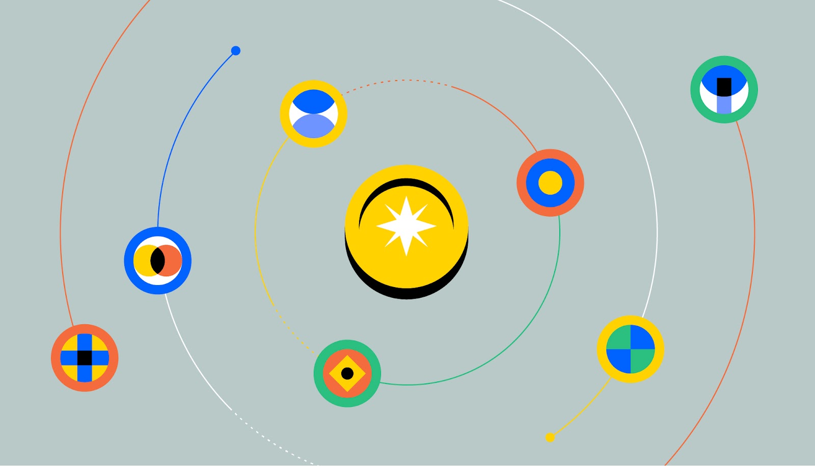Crypto point reward systems visualization