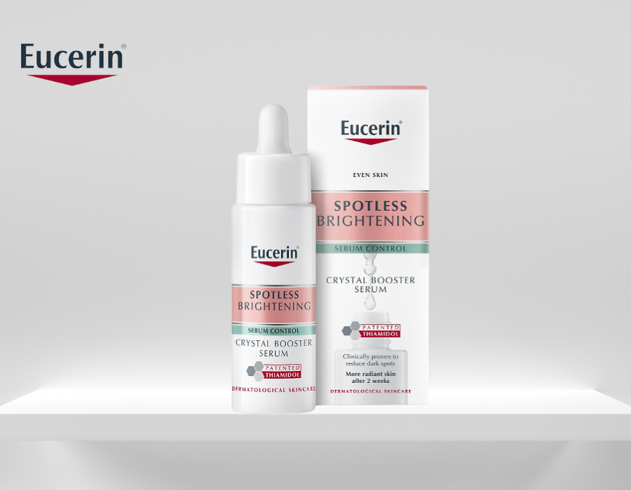 Tinh chất giảm thâm nám cho da nhờn Eucerin Crystal Booster Serum