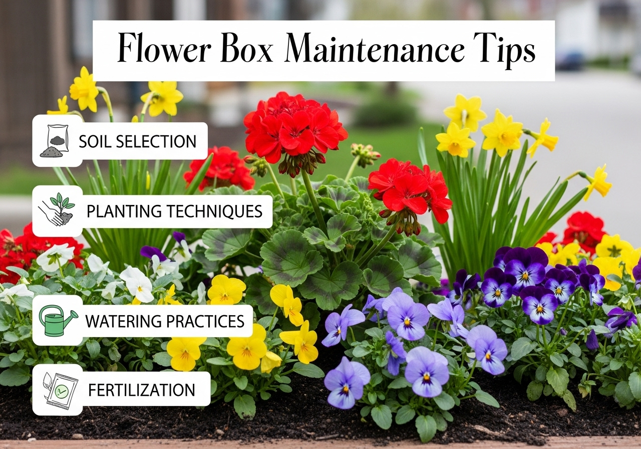 Flower Box Maintenance Tips
