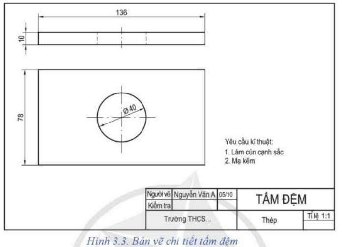 BÀI 3. BẢN VẼ CHI TIẾT