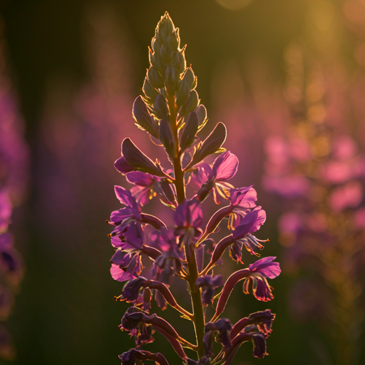 What Are Willow-herb Purple Flowers?