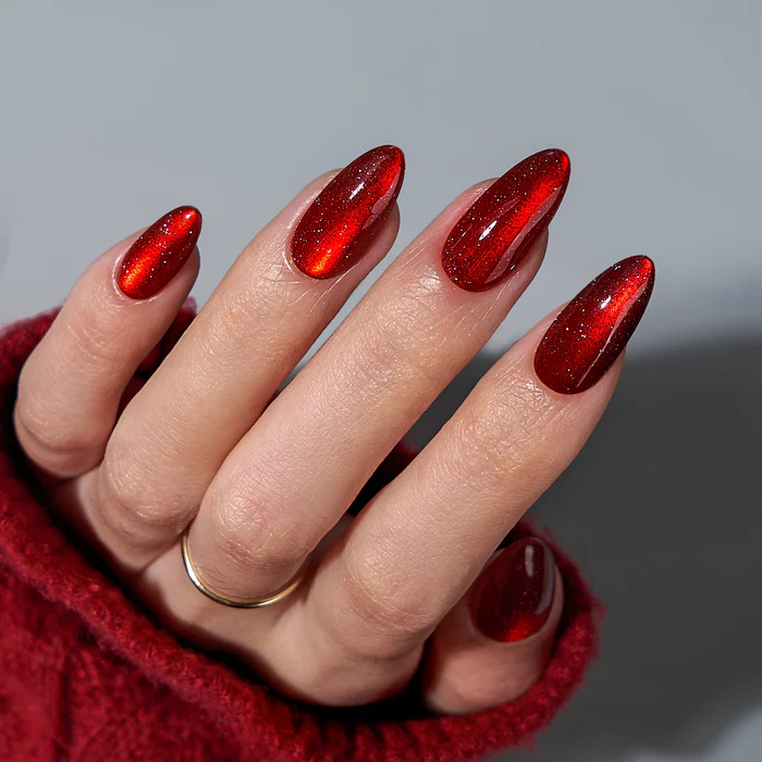 . Jennifer Lopez's High-Shine Red