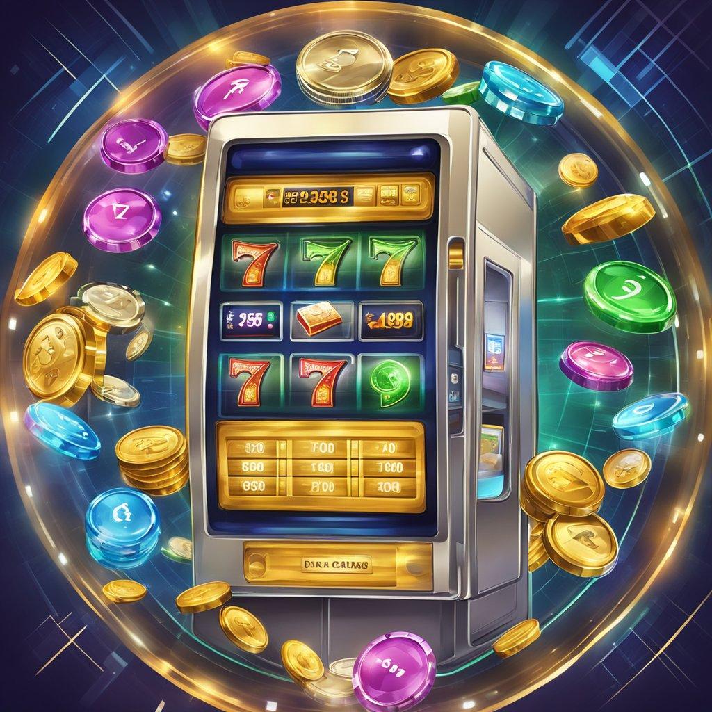 A digital screen displaying various secure payment options for Australian online casino gamblers