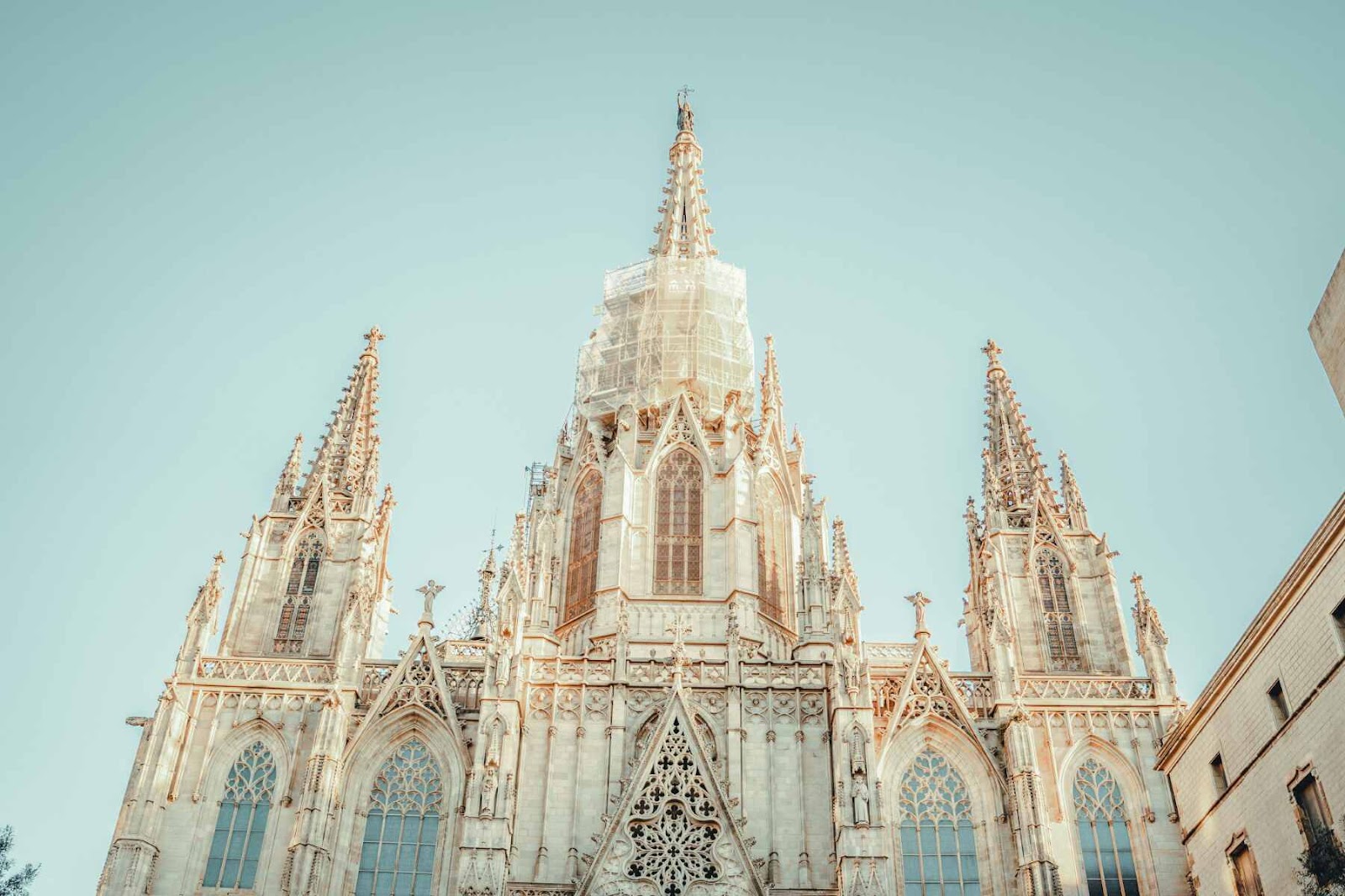 Beautiful building in Spain Barcelona
