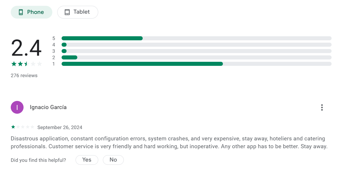 CoverManager review on Google Play