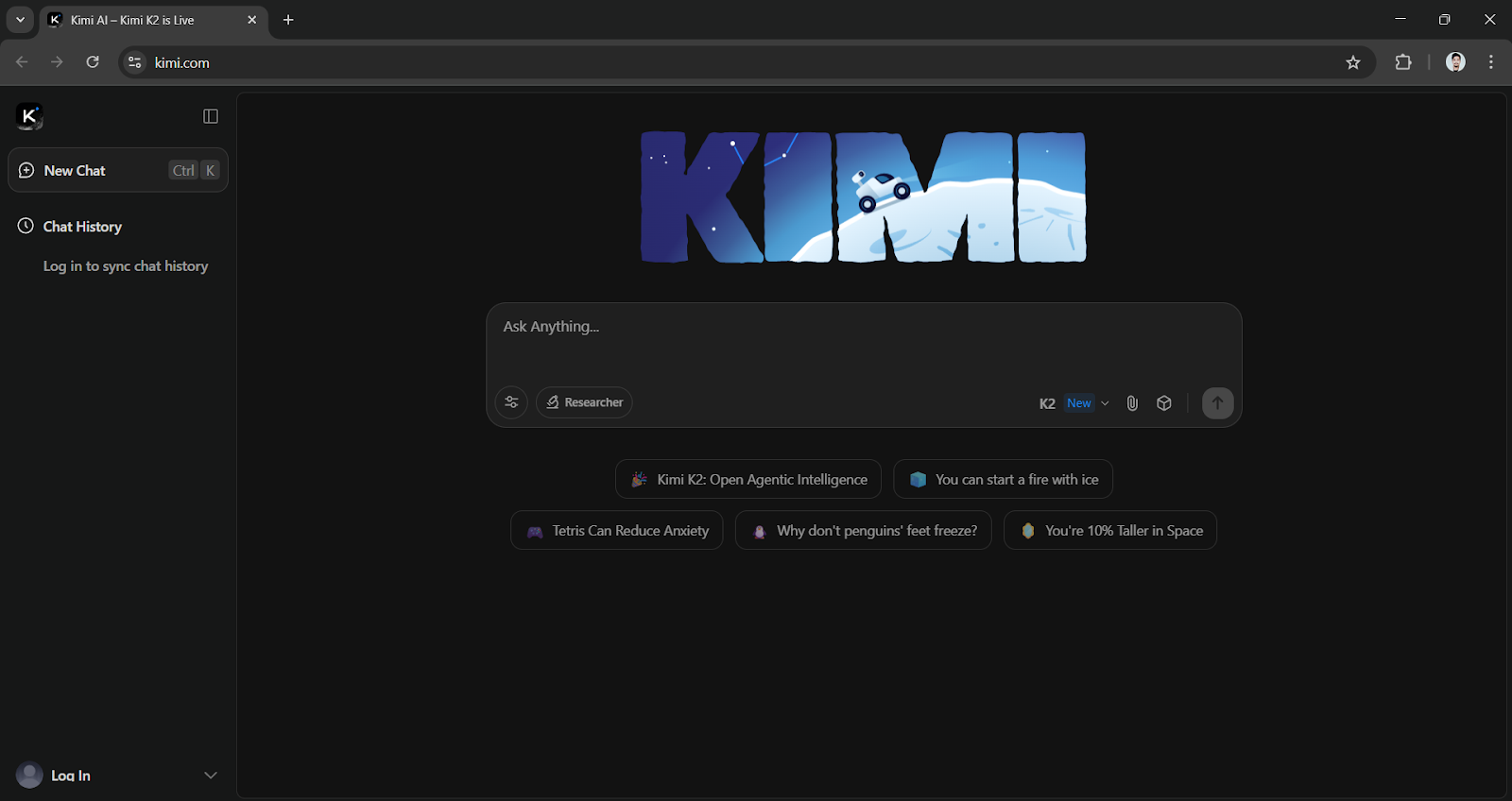 Kimi-Researcher - Kimi AI
