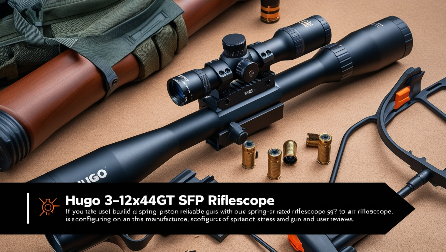 Hugo 3-12x44GT SFP Riflescope Is It Springer Rated