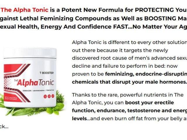 Alpha Tonic Reviews: Surprising Complaints, Uses, Pricing, Ingredients, Benefits & Potential Side Ef