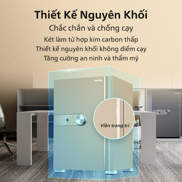 Kết cấu nguyên khối từ chất liệu hợp kim thép carbon thấp