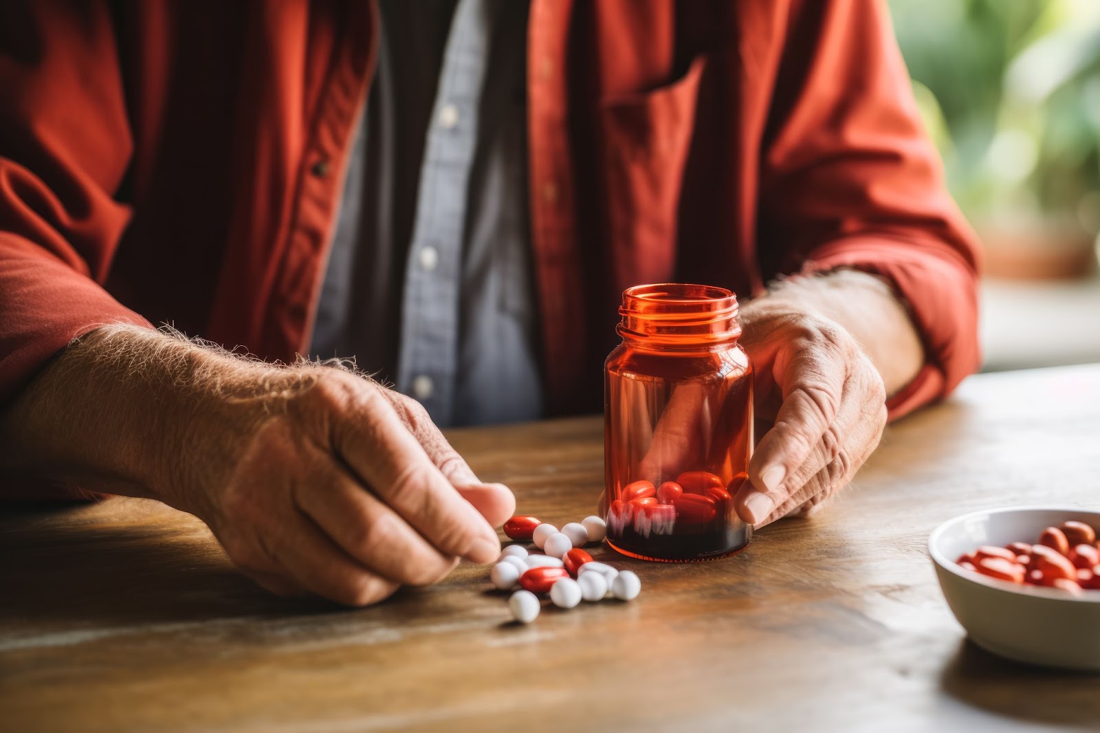 Patient taking medicines