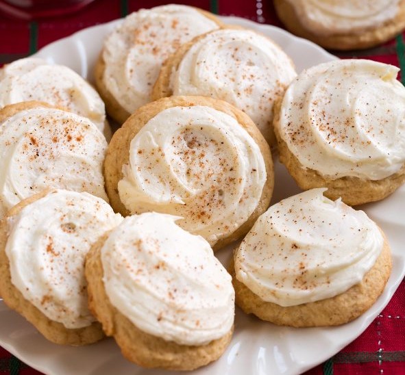 eggnog cookies