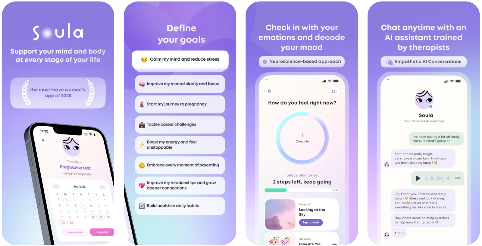 Soula - AI Assistant for women's health development