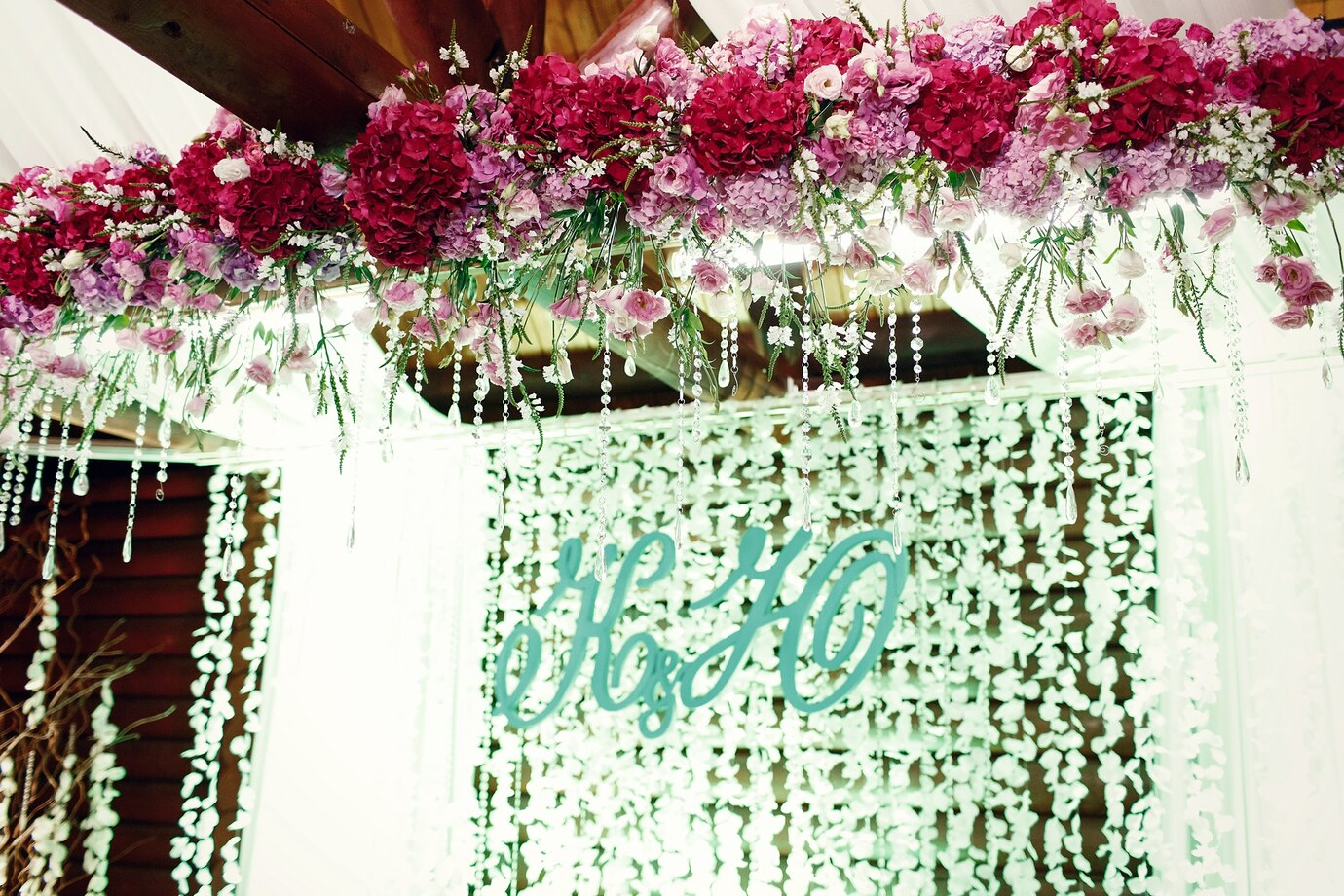 Elegant custom mandap decoration in New York featuring personalized floral arrangements, traditional elements, and modern design accents for a unique wedding experience.