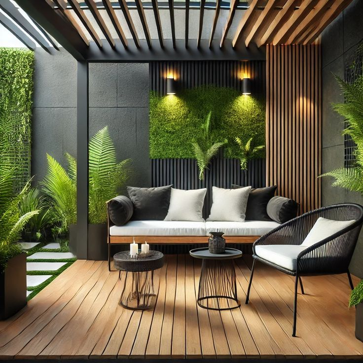 teras rumah sederhana
