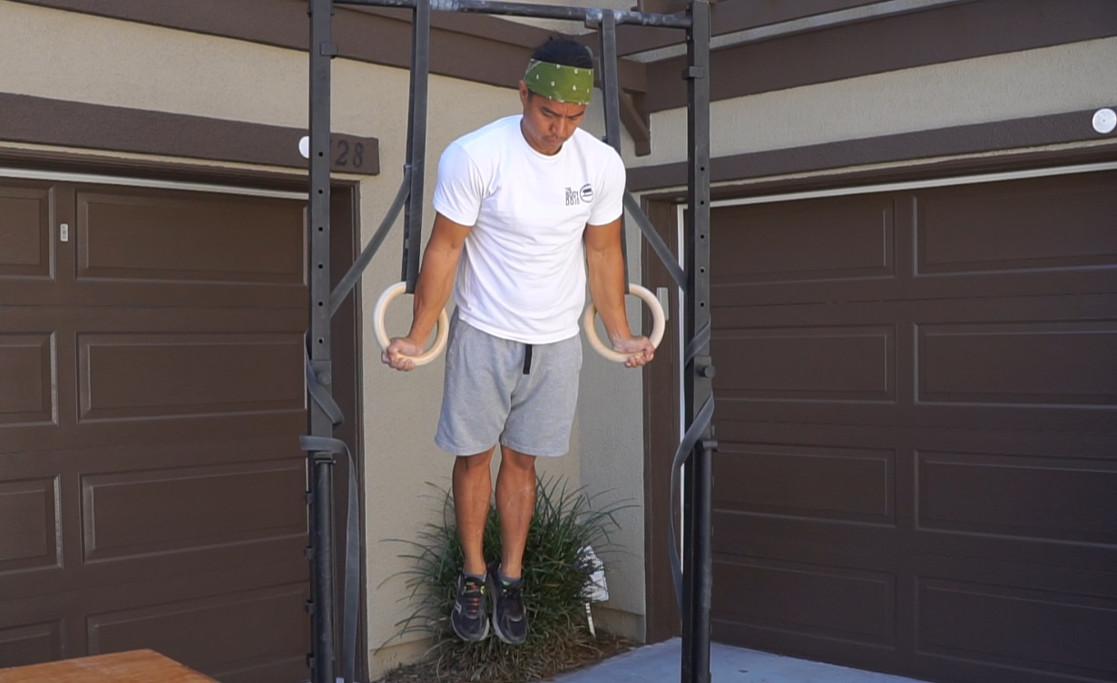 How to Train for the Iron Cross - Ring Turn Out Holds