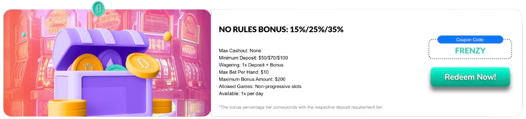 Mr. O Casino No Rules Bonus