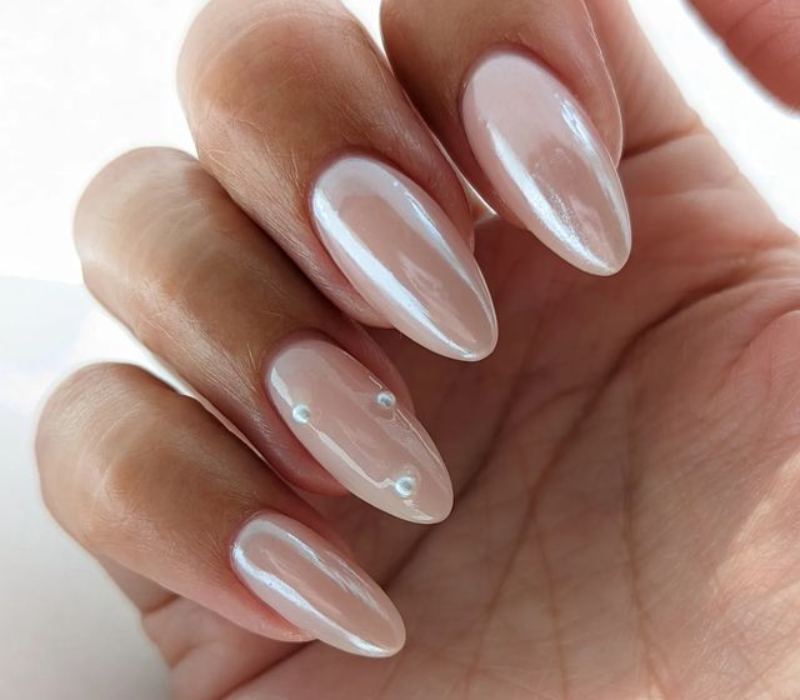 Glazed Donut Nails