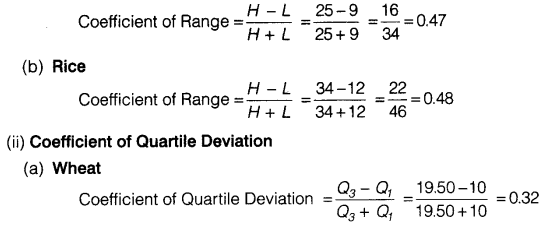 Statistics for Economics Class 11 NCERT Solutions Chapter 6 Measures of Dispersion Q6