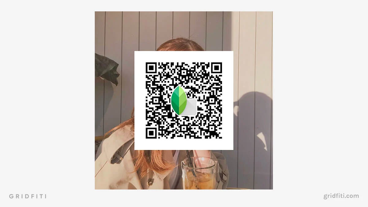 Scan QR To Download Snapseed