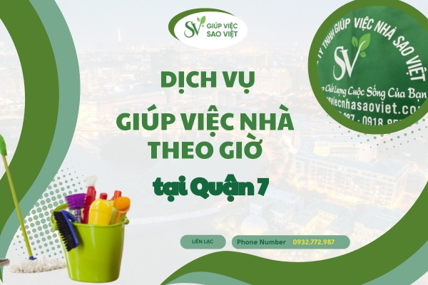 Dịch vụ giúp việc nhà chuyên nghiệp tại quận 7