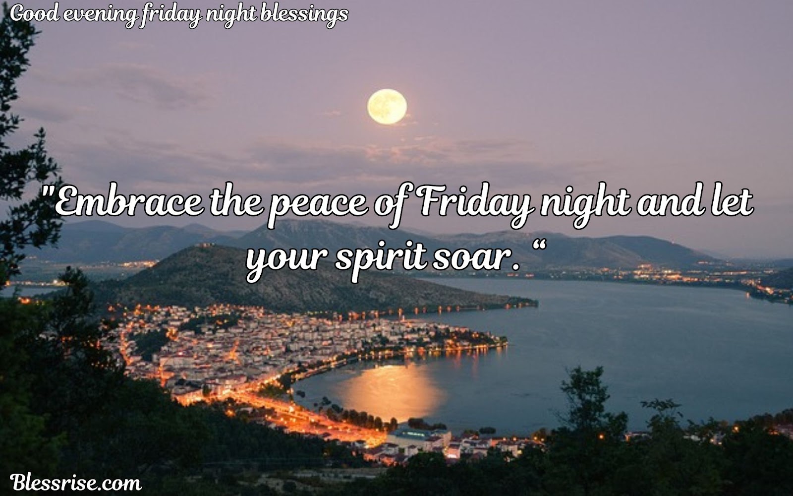 Good Night Friday Blessings

