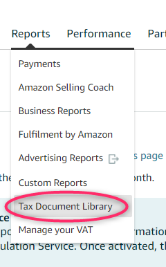 Tax Document Library