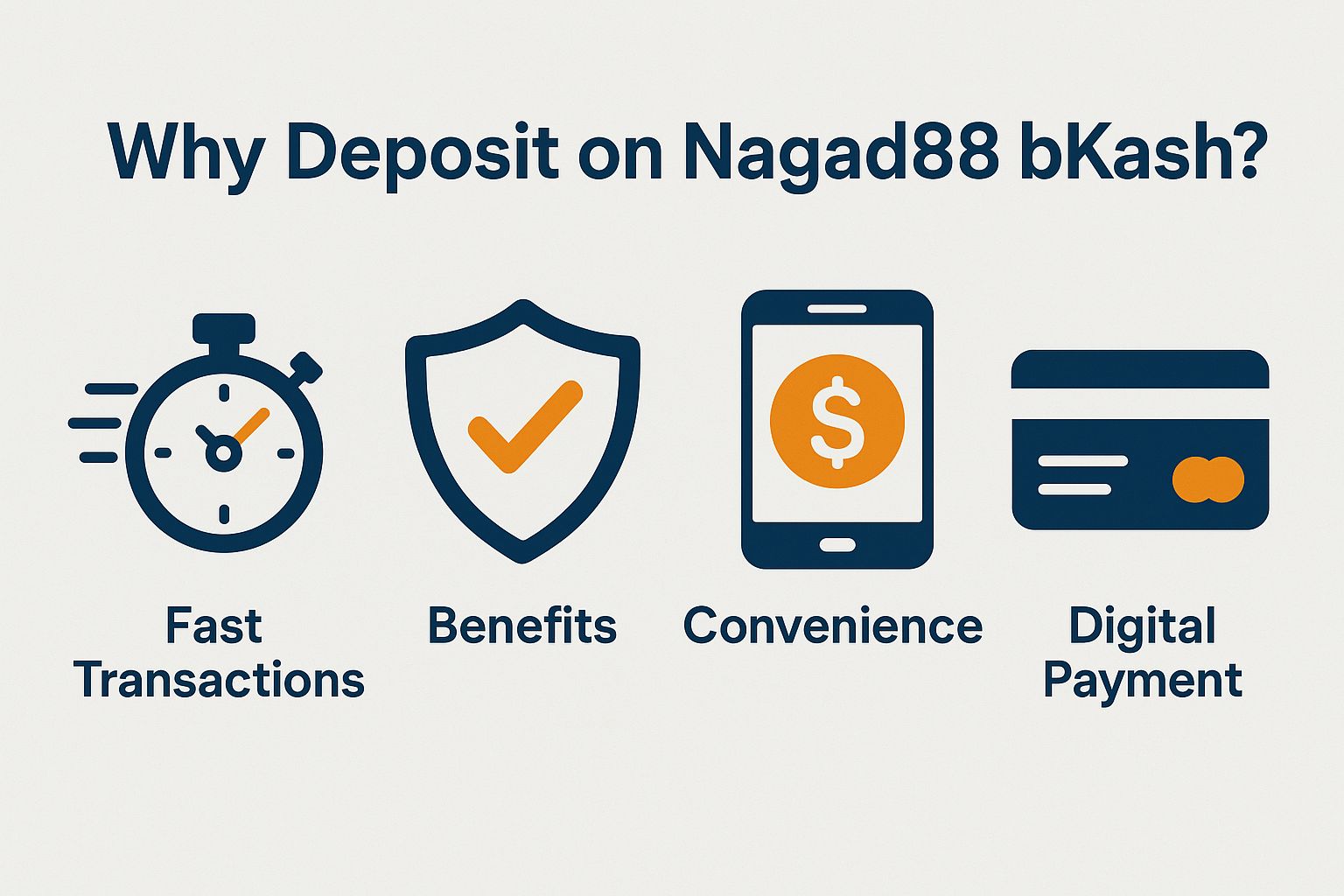 Why Deposit on Nagad88 via bKash?