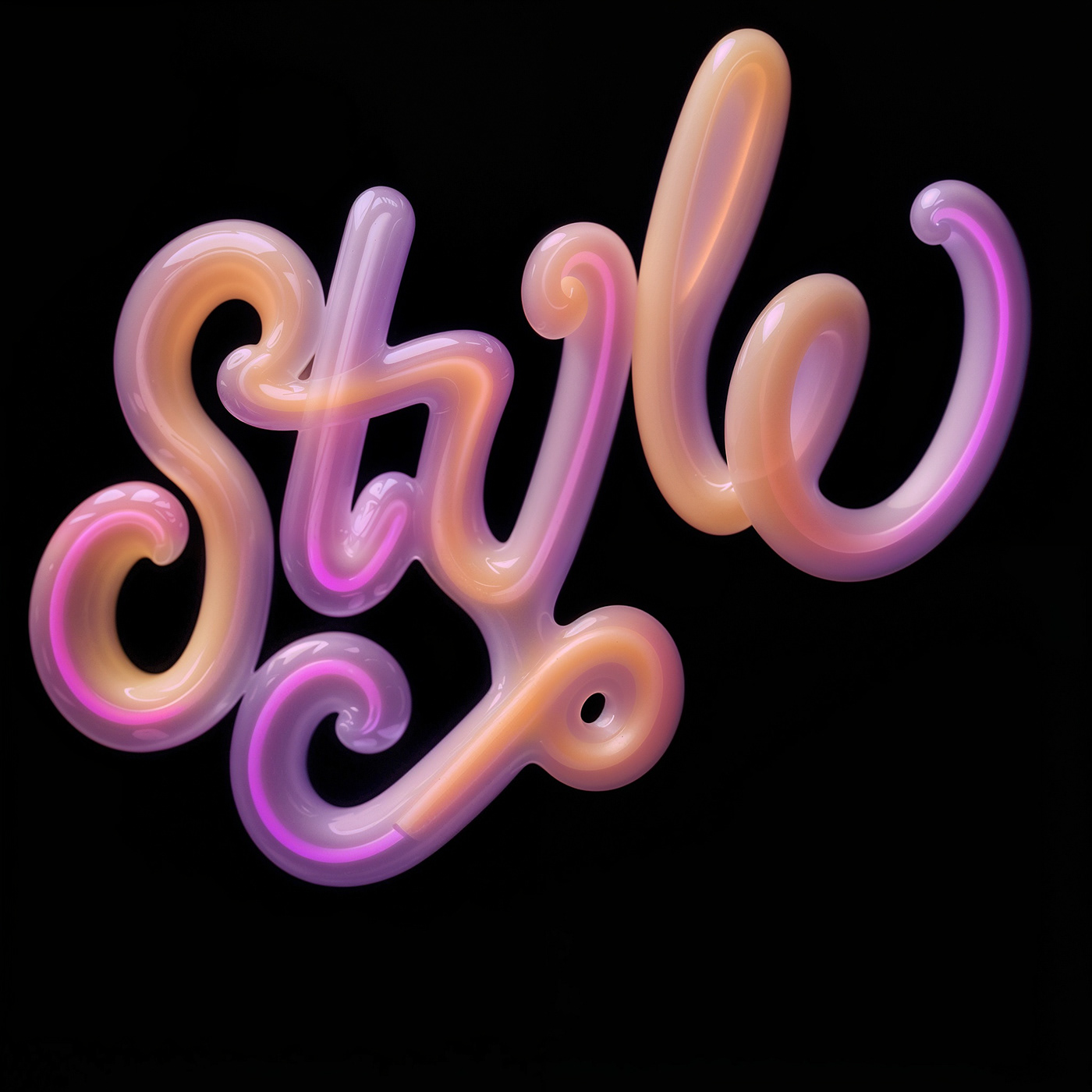 Image from the Exploring Typography as Image: Letterforms by Katt Phatt™ Studio article on Abduzeedo