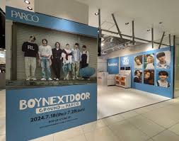 This contain an image of  BOYNEXTDOOR's popup shop