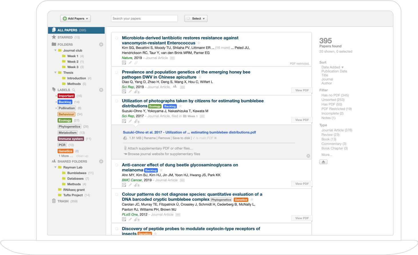 Reference and Citation Management Tools
Paperpile Reference and Citation Management Tool
