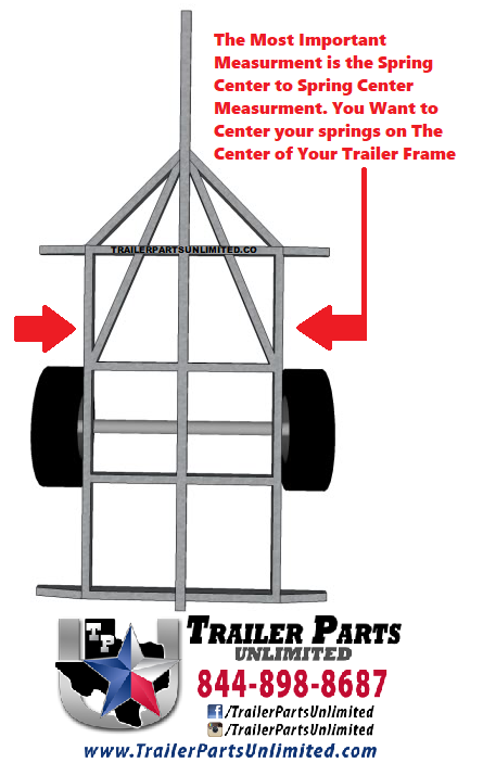 7K Tandem Trailer Brake Axle Kit | 8 Lug Slipper Springs 7K Tandem Trailer Brake Axle Kit | 8 Lug Slipper Springs
