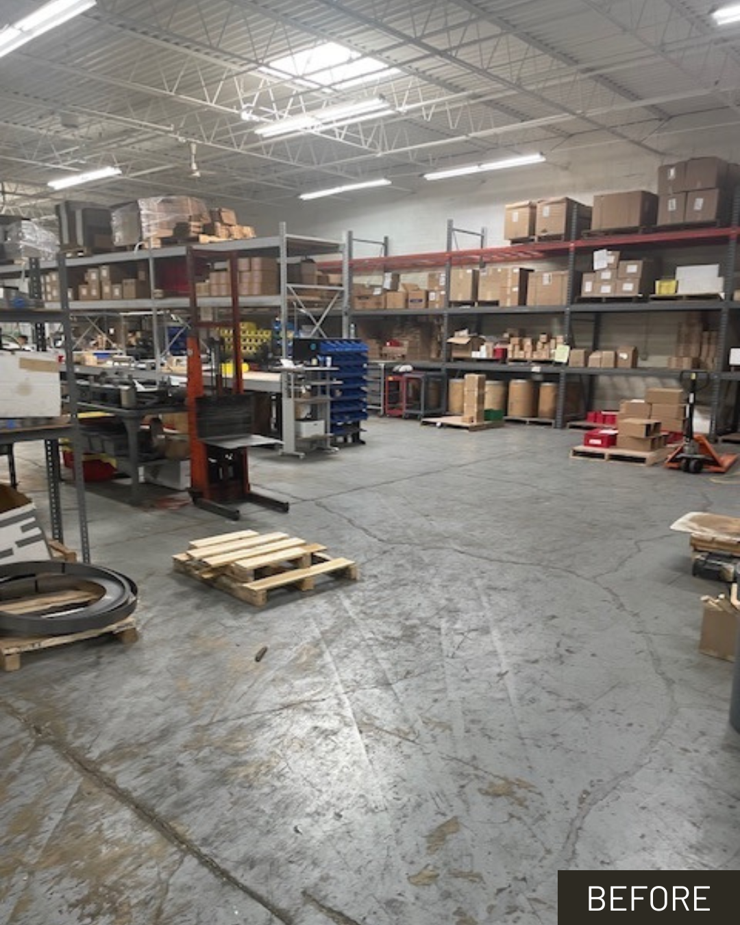 Before Picture of Dovee Facility