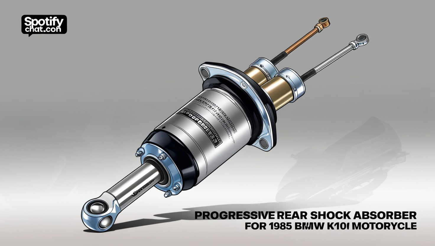 progressive rear shock absorber for 1985 bmw k100