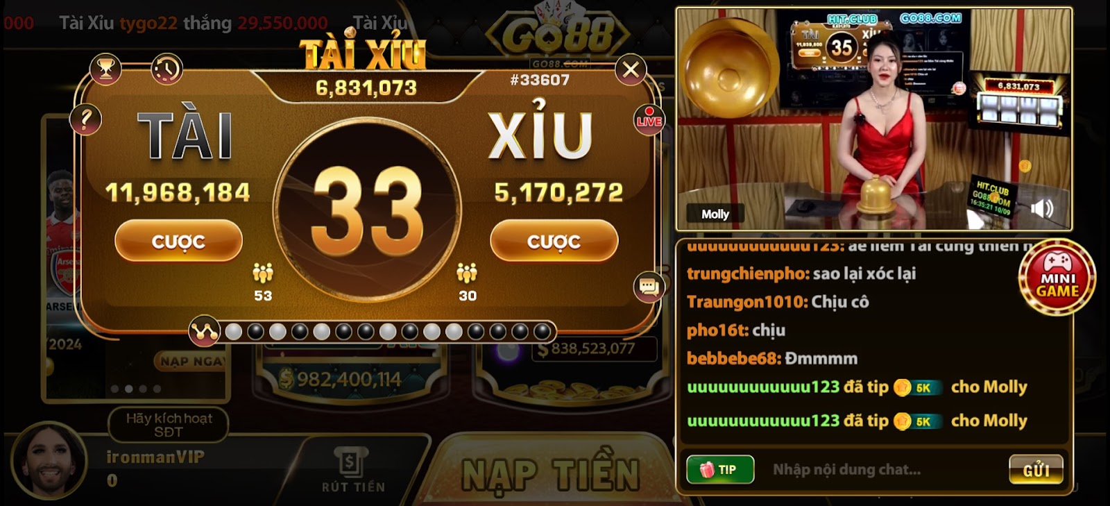 tài xỉu go88