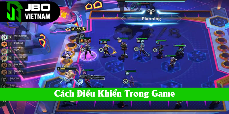 Cách điều khiển cơ bản của TFT