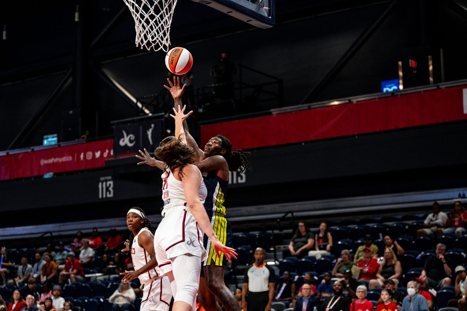 Dallas wings vs washington mystics match player stats​